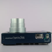 Pentax Digital Camera Optio S5i 5.0MP Blue Tested Full Working Set