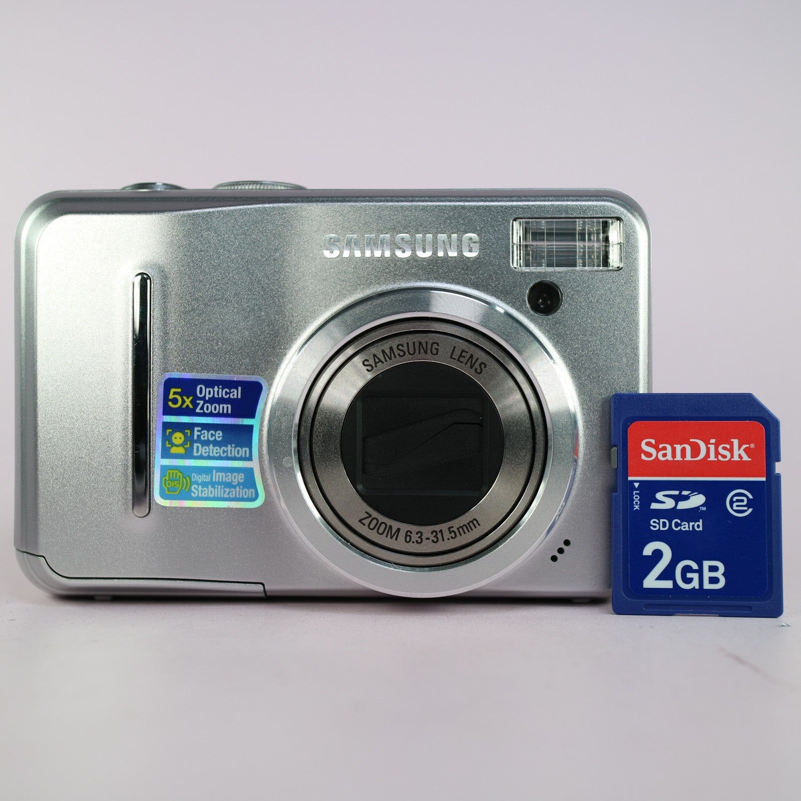 Samsung Digital Camera S1065 10.2MP Silver Tested