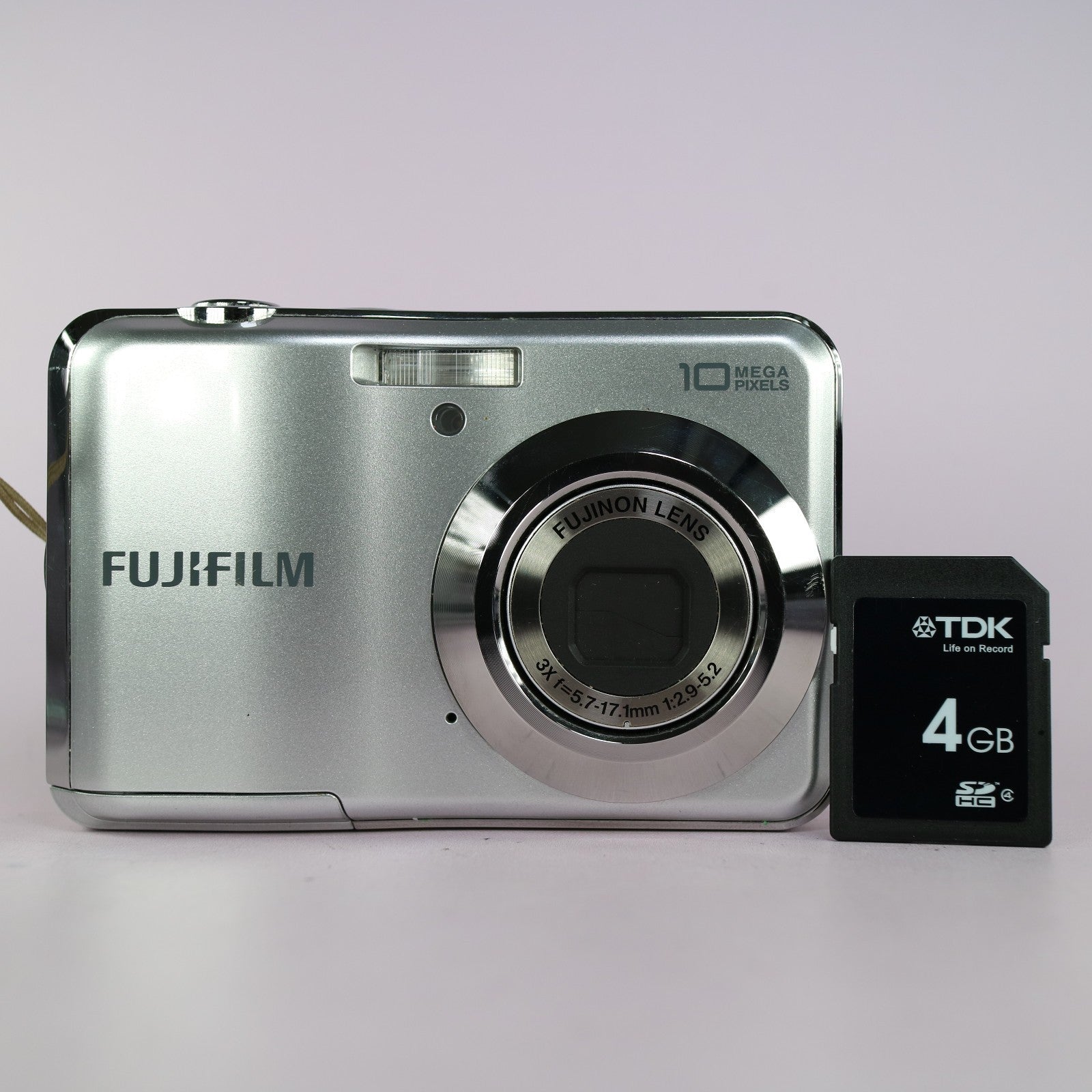 Fujifilm Digital Camera FinePix AV10 10.0MP Silver Tested