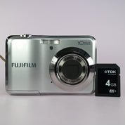 Fujifilm Digital Camera FinePix AV10 10.0MP Silver Tested