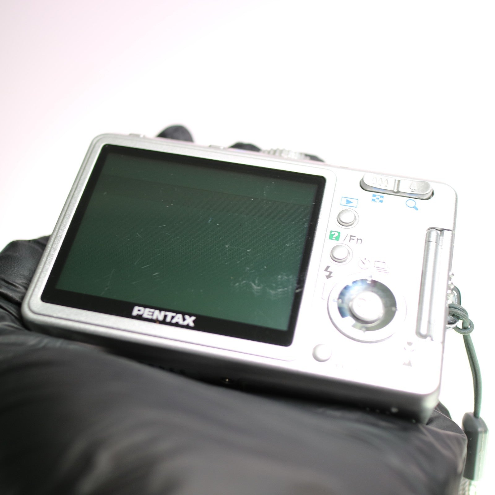 Pentax Optio S55 5.0MP Compact Digital Camera Silver Tested
