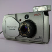 Olympus Digital Camera Camedia C-220 Zoom 2.1MP Silver Tested