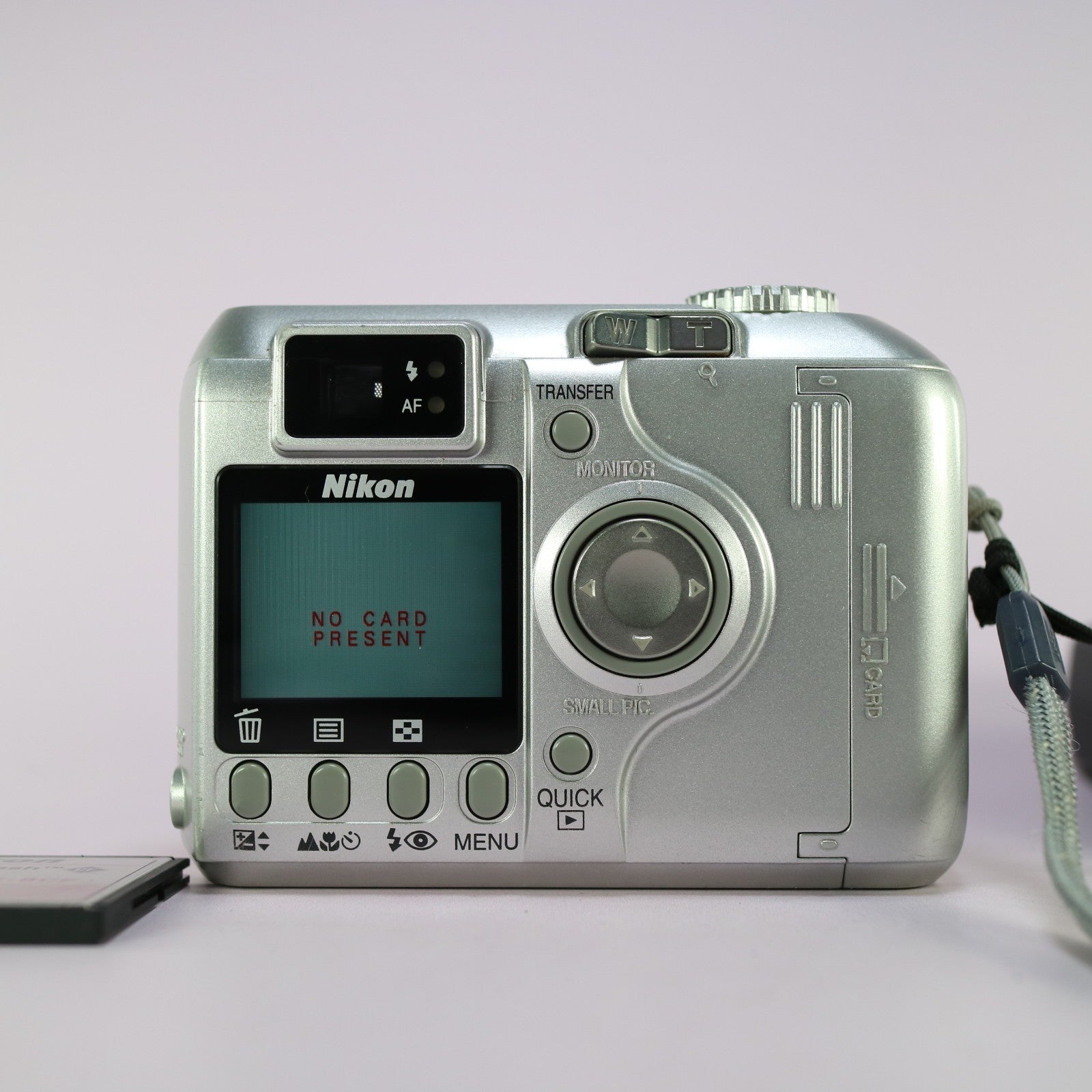 Nikon Digital Camera Coolpix 4300 4.0MP Silver Tested Full Working Set