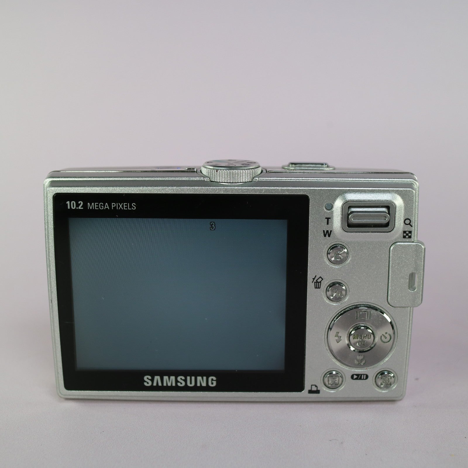 Samsung Digital Camera P1000 10.2MP Silver Tested Full Working Set