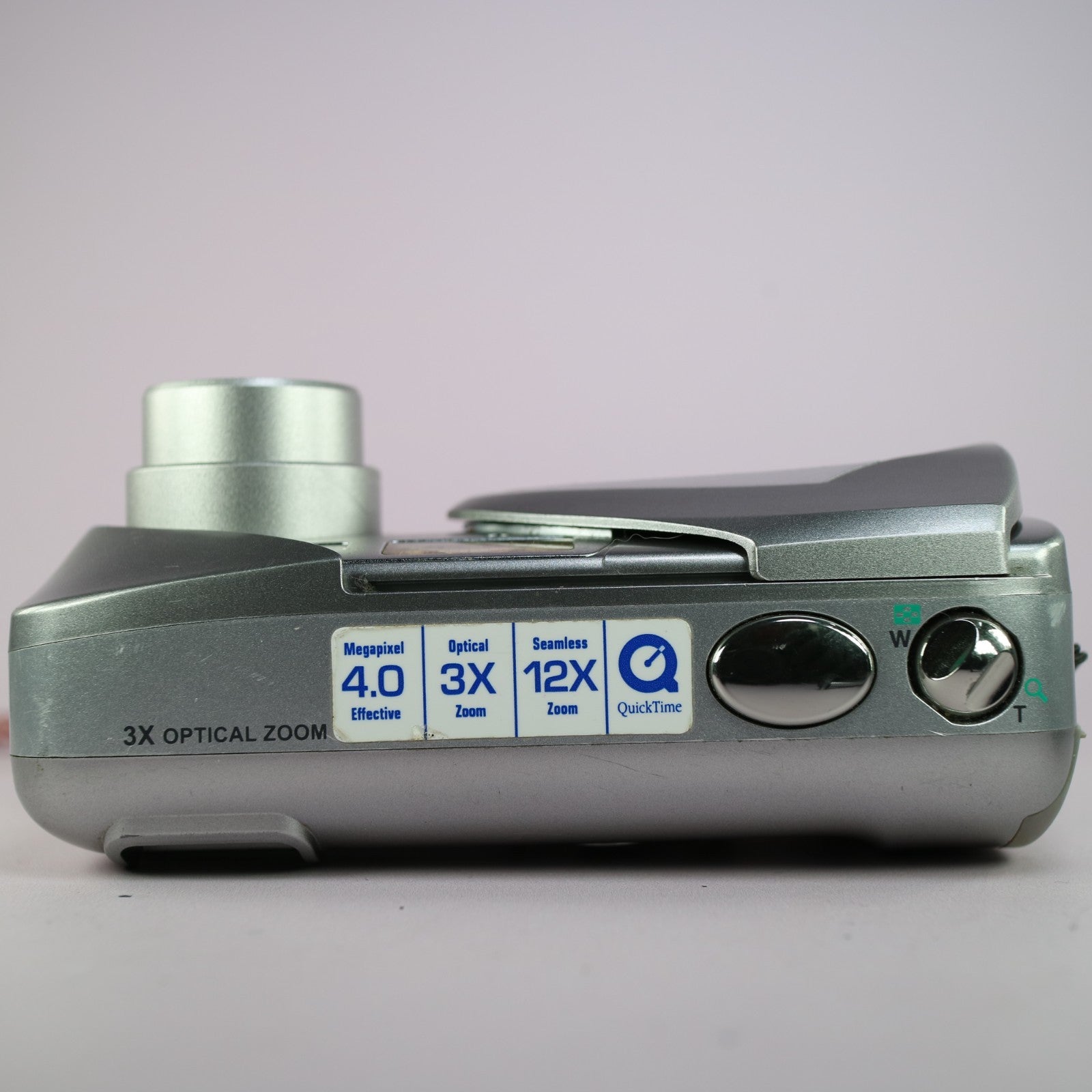 Olympus Digital Camera Camedia C-460 Zoom 4.0MP Silver Tested With xD Card
