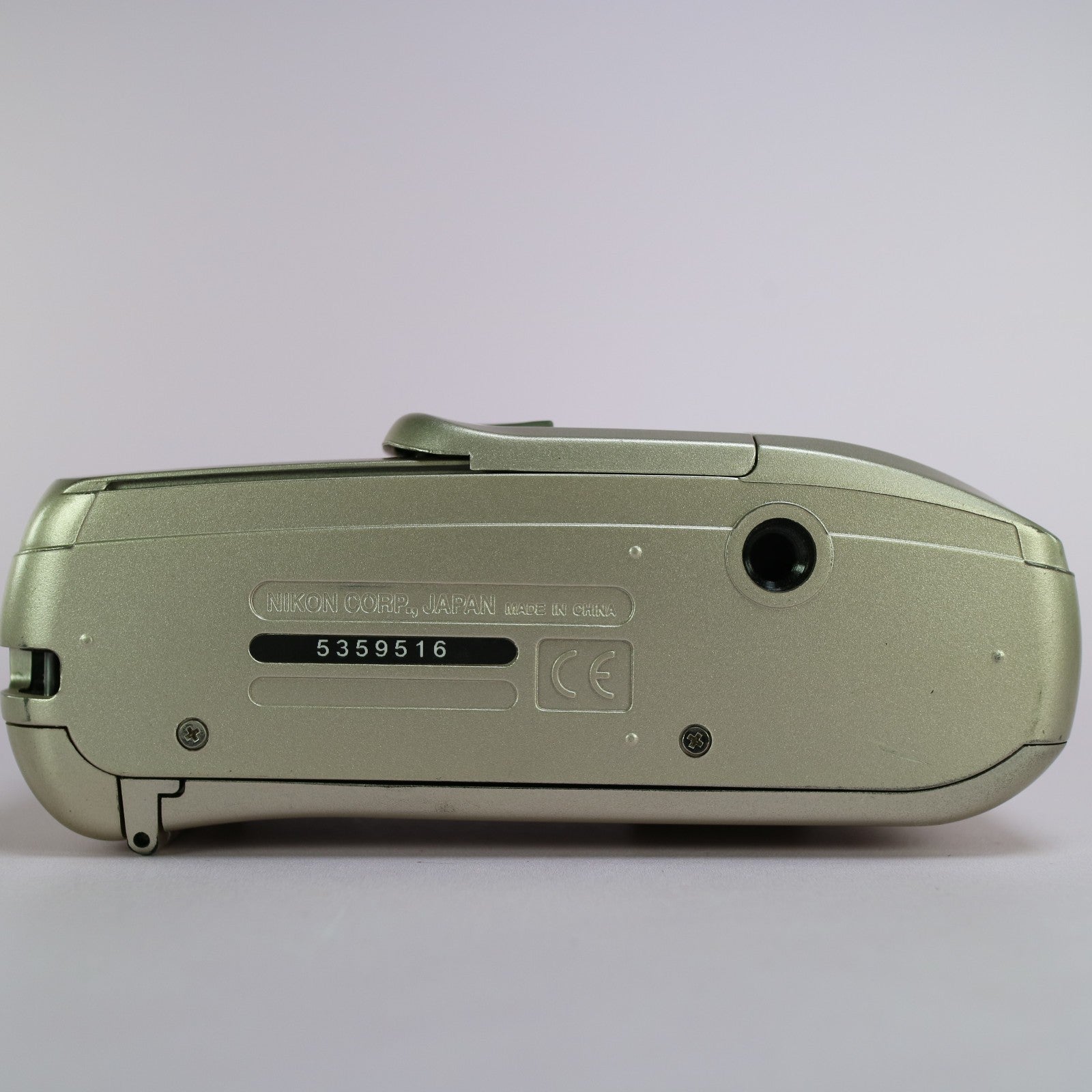 Nikon Lite Touch Zoom 70W 35mm Film Point And Shoot Camera Silver Tested