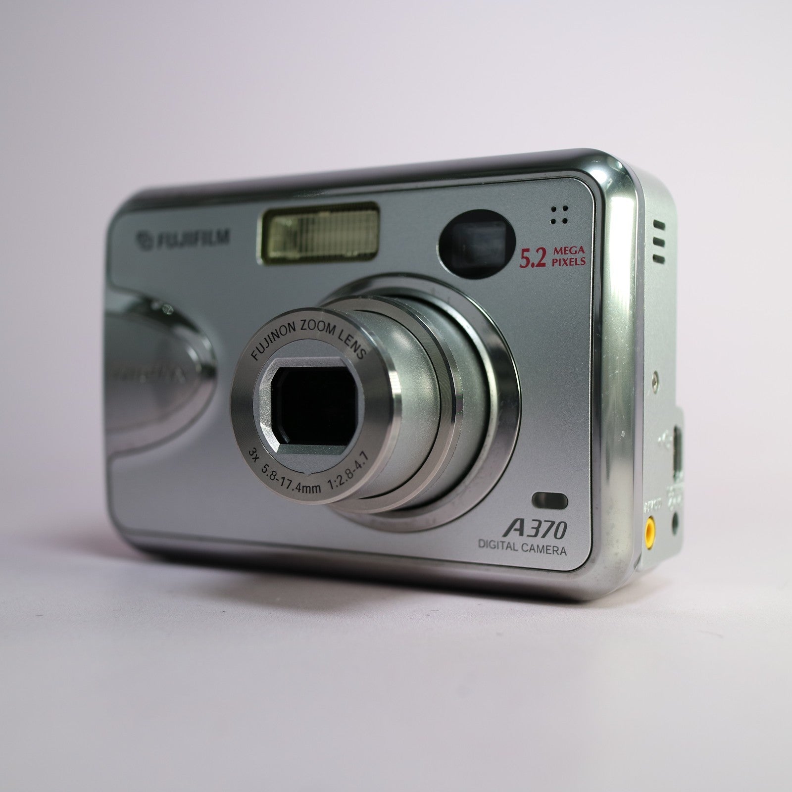 Fujifilm Digital Camera FinePix A370 5.2MP Silver Tested