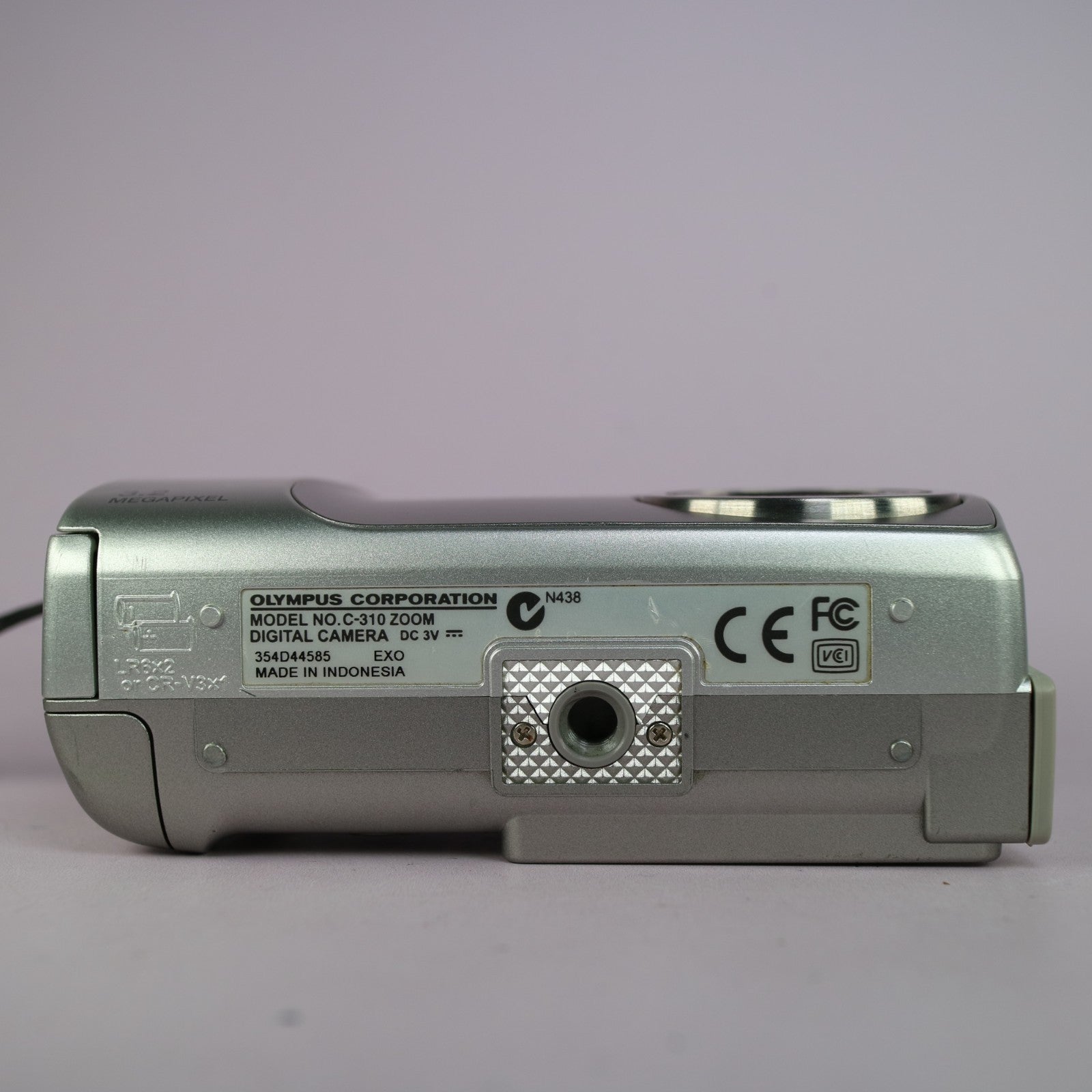 Olympus Digital Camera Camedia C-310 Zoom 3.2MP Silver Tested