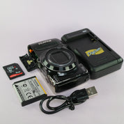 Fujifilm Digital Camera FinePix F660 EXR 16.0MP Black Tested Full Working Set
