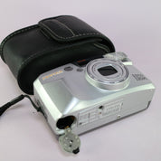 Pentax Espio 135M 35mm Film Point and Shoot Camera Silver Tested