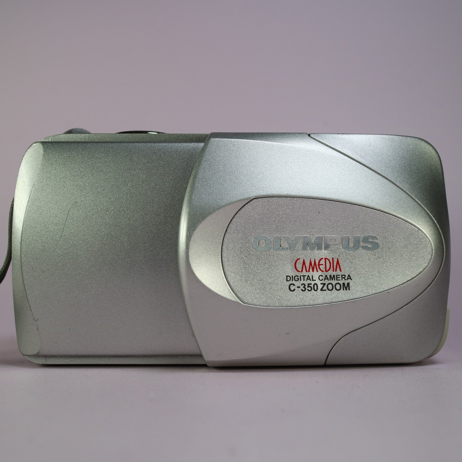 Olympus Digital Camera Camedia C-350 Zoom 3.2MP Silver Tested