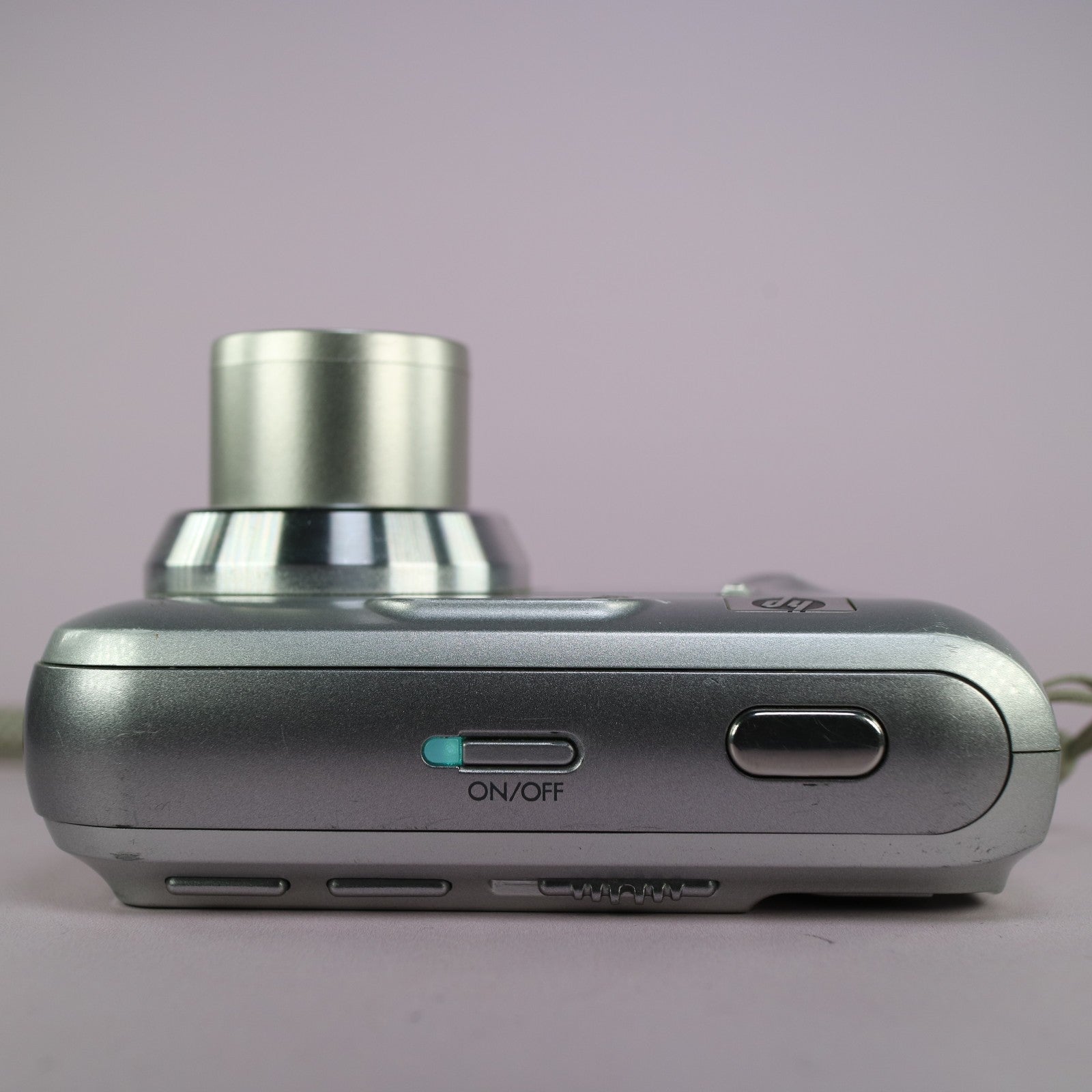 HP Photosmart M447 5.0MP Compact Digital Camera Silver Tested
