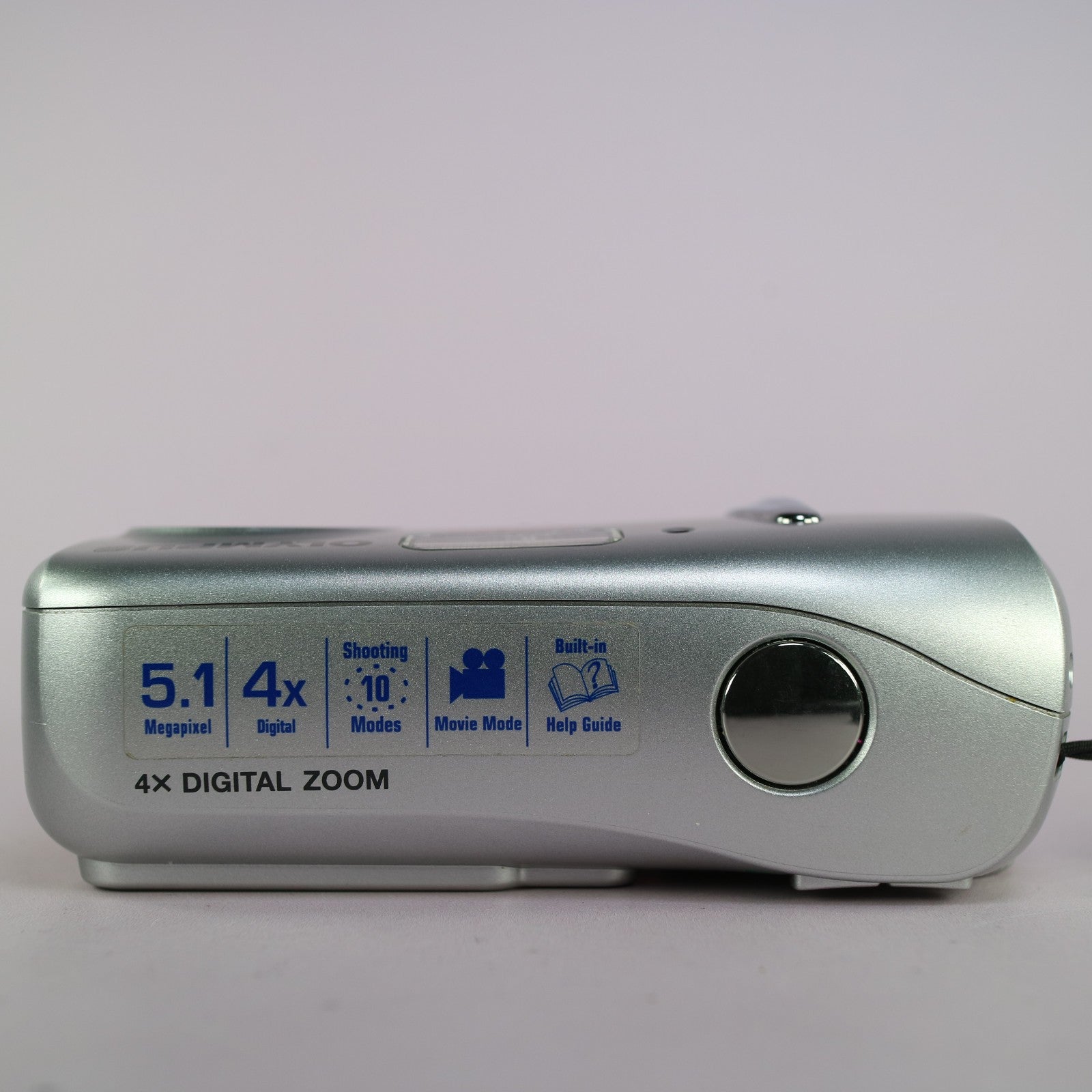 Olympus Camedia D-435 5.1MP Compact Digital Camera Silver Tested