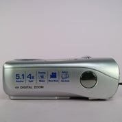 Olympus Camedia D-435 5.1MP Compact Digital Camera Silver Tested