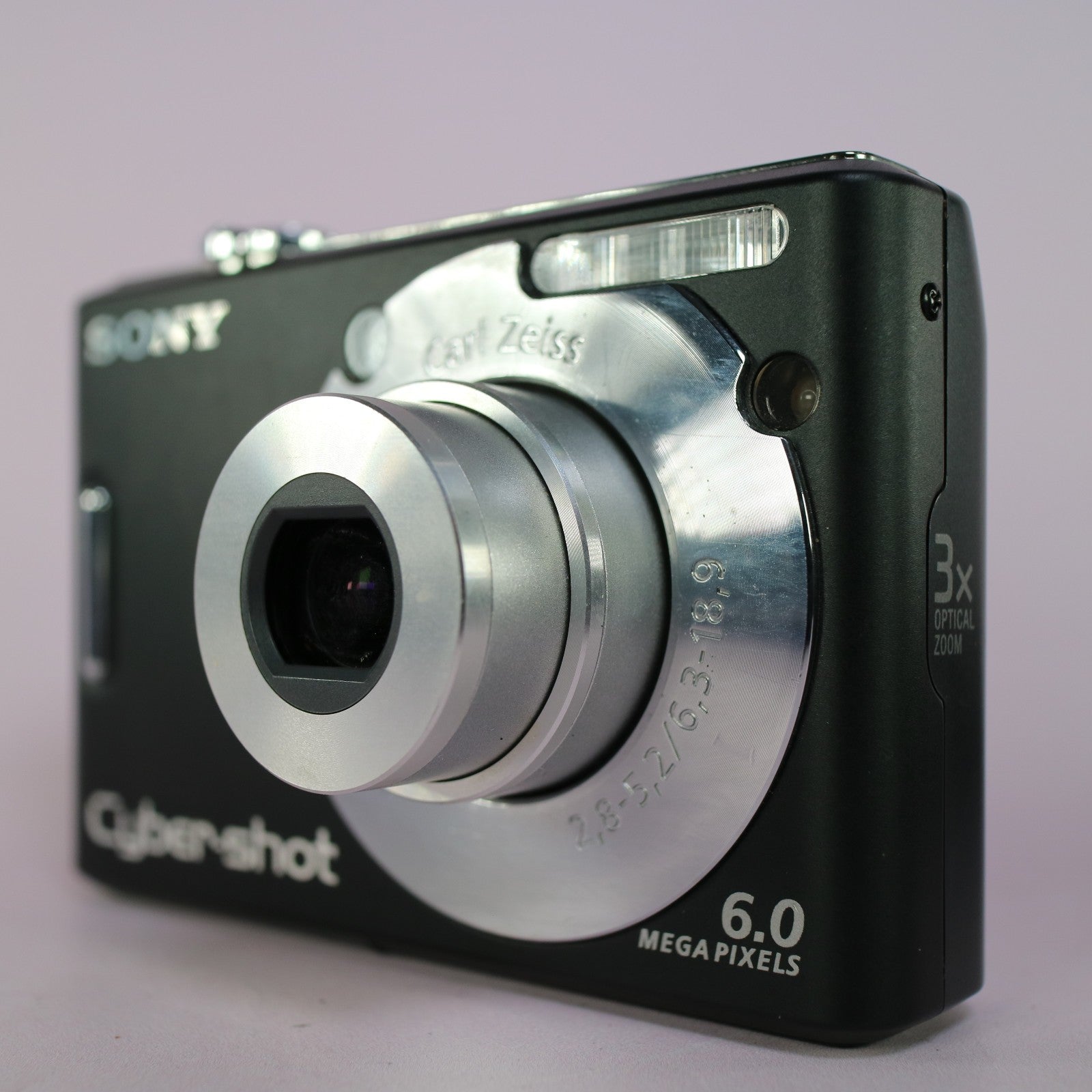 Sony Digital Camera Cybershot DSC-W40 6.0MP Black Tested Full Working Set