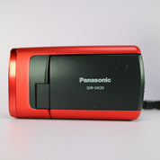 Panasonic SDR-SW20 12.0MP Compact Underwater Camcorder Red Tested Full Set