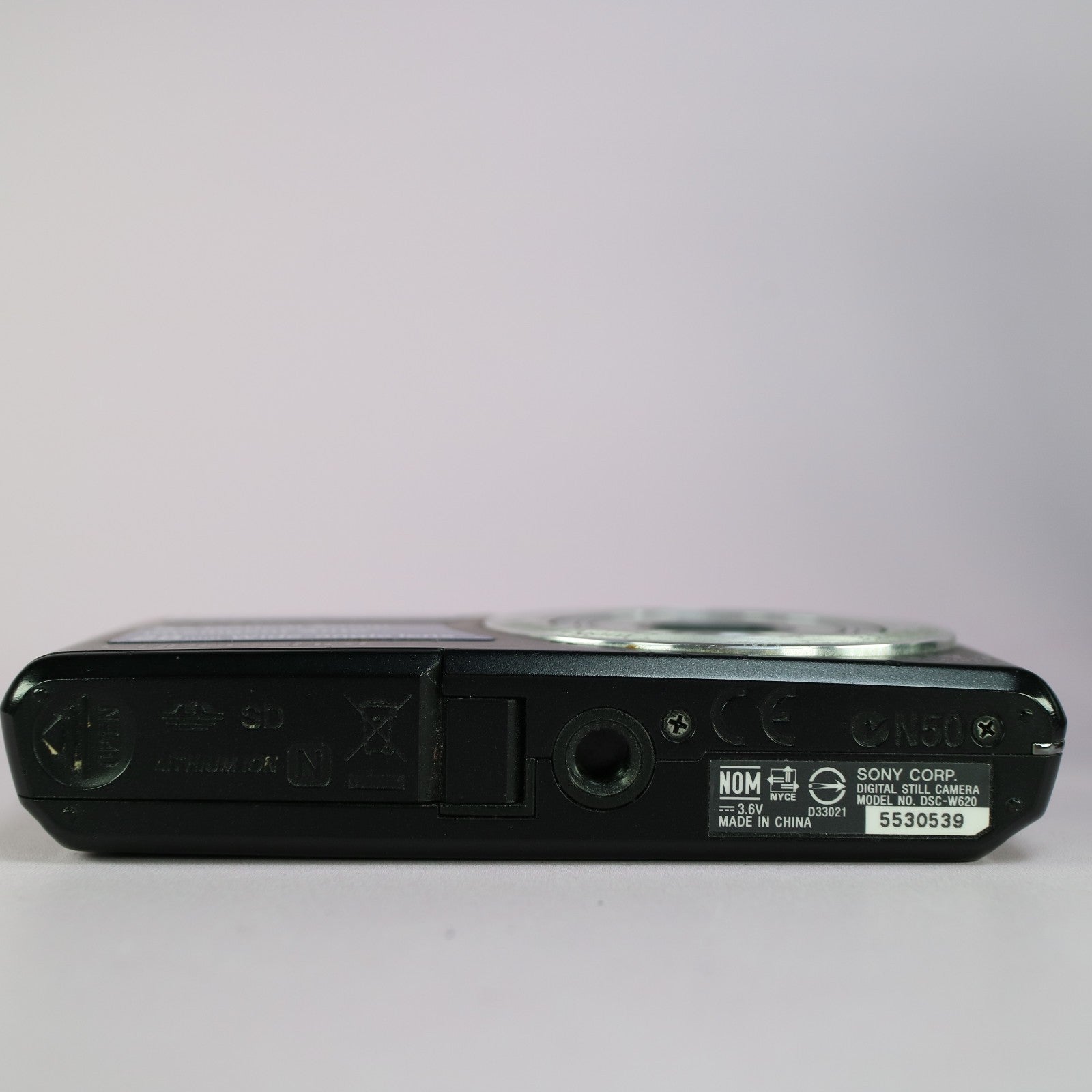 Sony Digital Camera Cybershot DSC-W620 14.1MP Black Tested Full Working Set