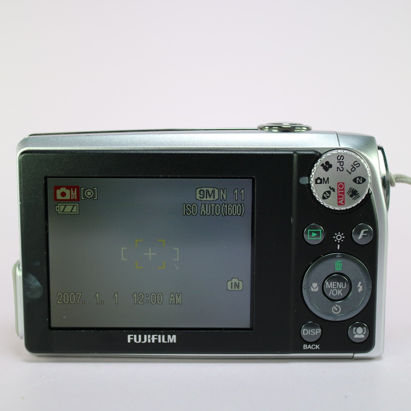 Fujifilm Digital Camera FinePix F47fd 8.3MP Silver Tested Full Working Set