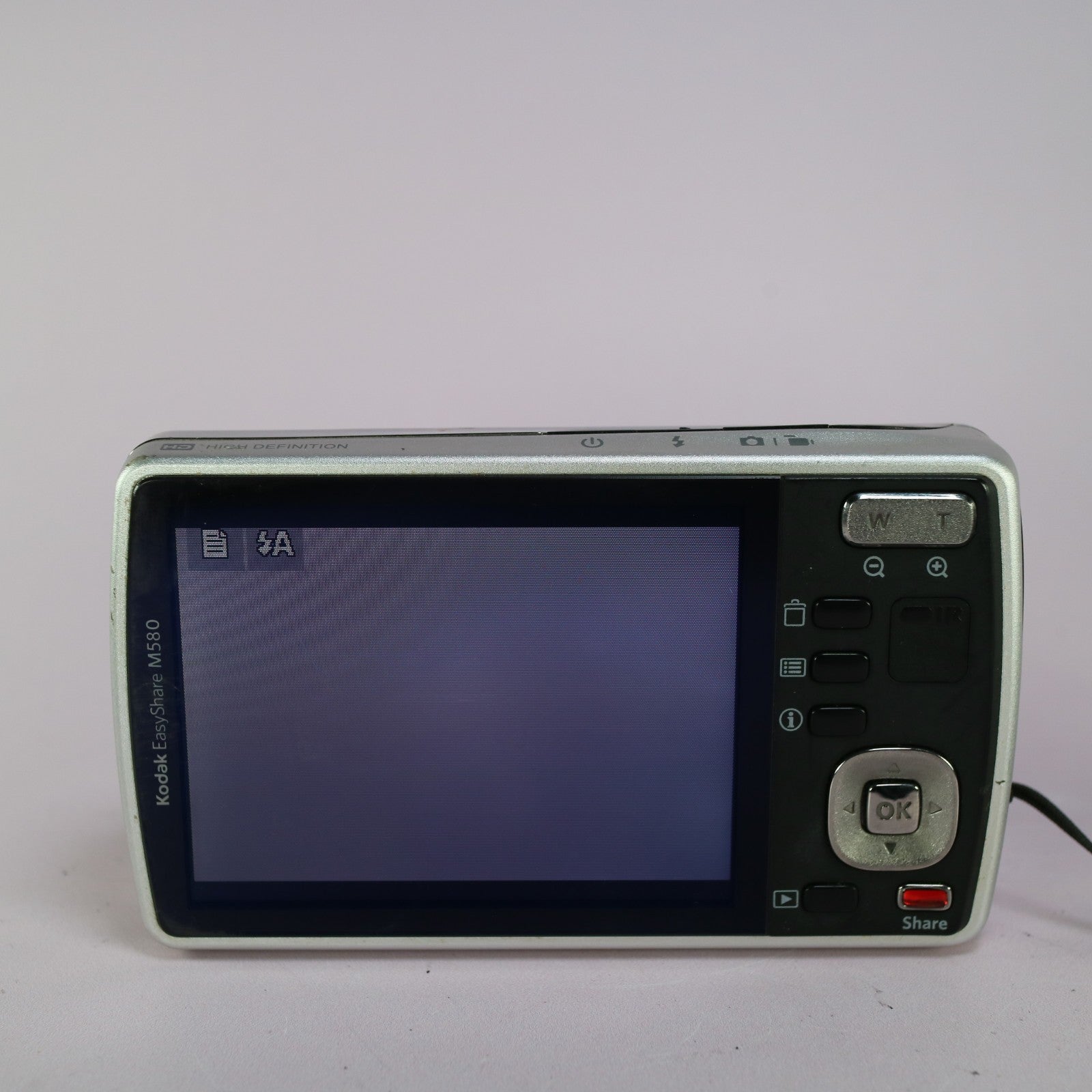 Kodak Digital Camera EasyShare M580 14.0MP Silver Tested Full Working Set
