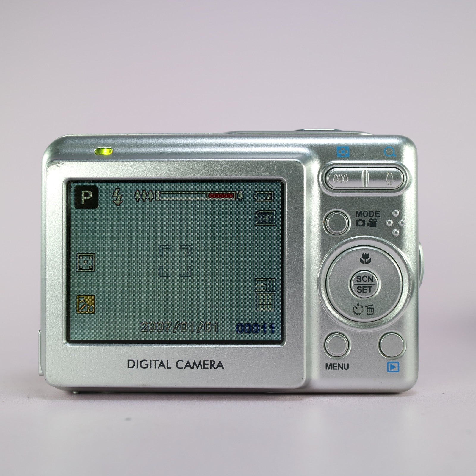 Vivitar Digital Camera Vivicam 5355 5.0MP Silver Tested