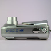 Olympus Digital Camera Camedia C-350 Zoom 3.2MP Silver Tested