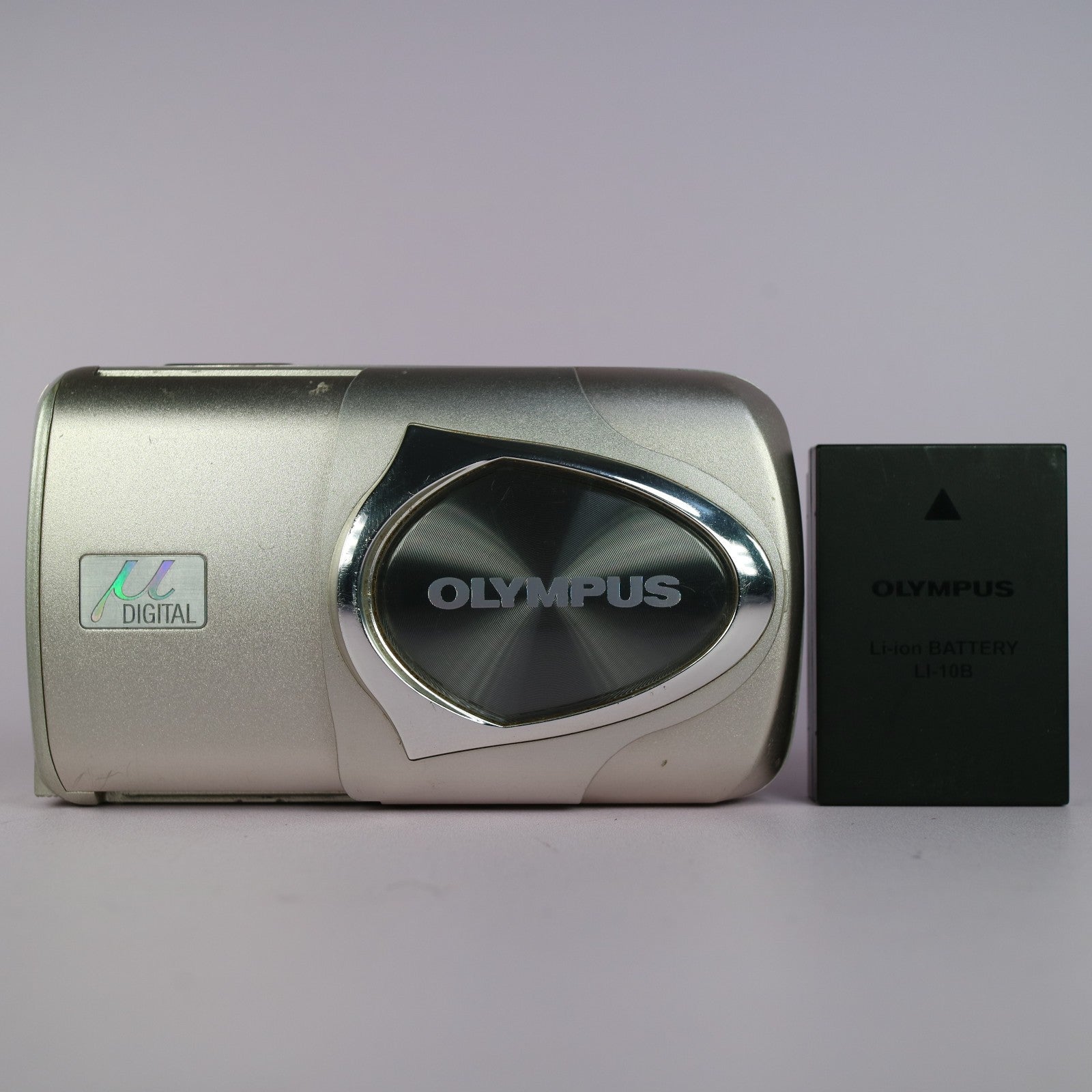 Olympus Digital Camera Mju 410 4.0MP Silver Tested