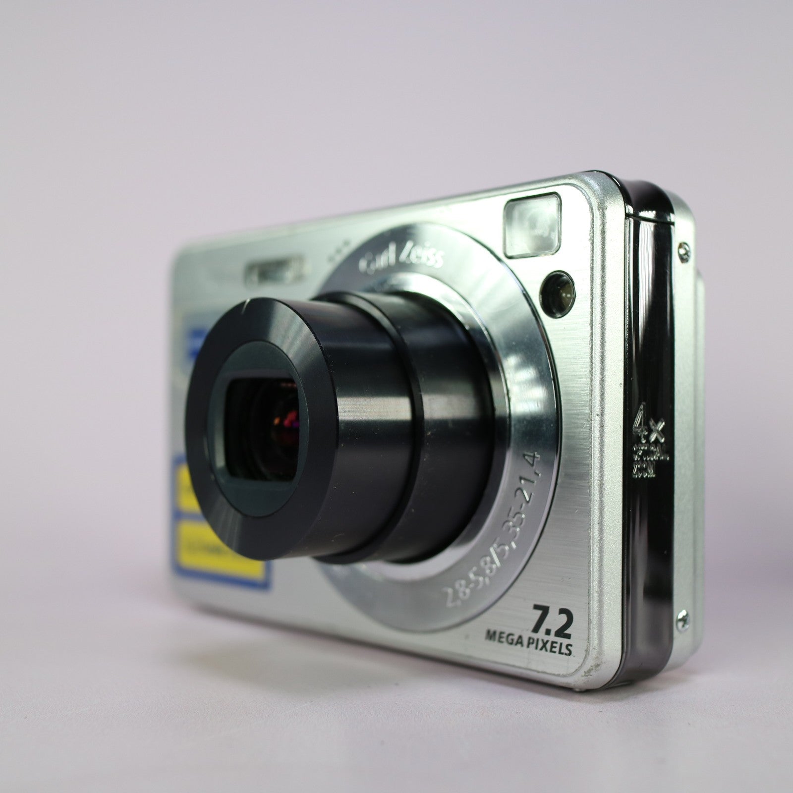 Sony Digital Camera Cybershot DSC-W110 7.2MP Silver Tested Full Working Set