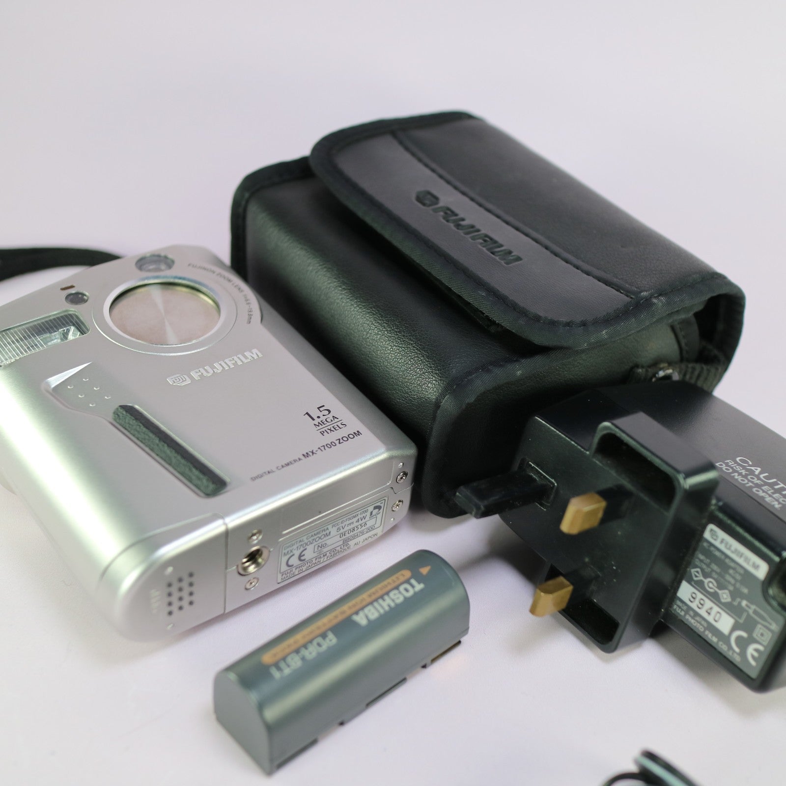 Fujifilm MX-1700 1.5MP Compact Digital Camera Silver Tested
