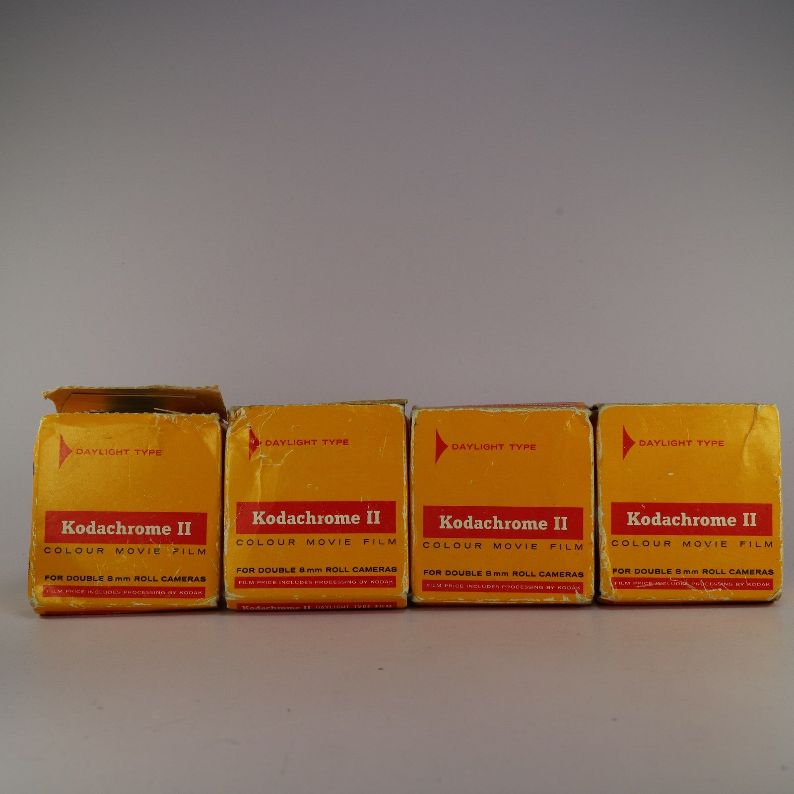 4x Kodachrome II Colour Movie 8mm Daylight Film 25ft Expired 1975