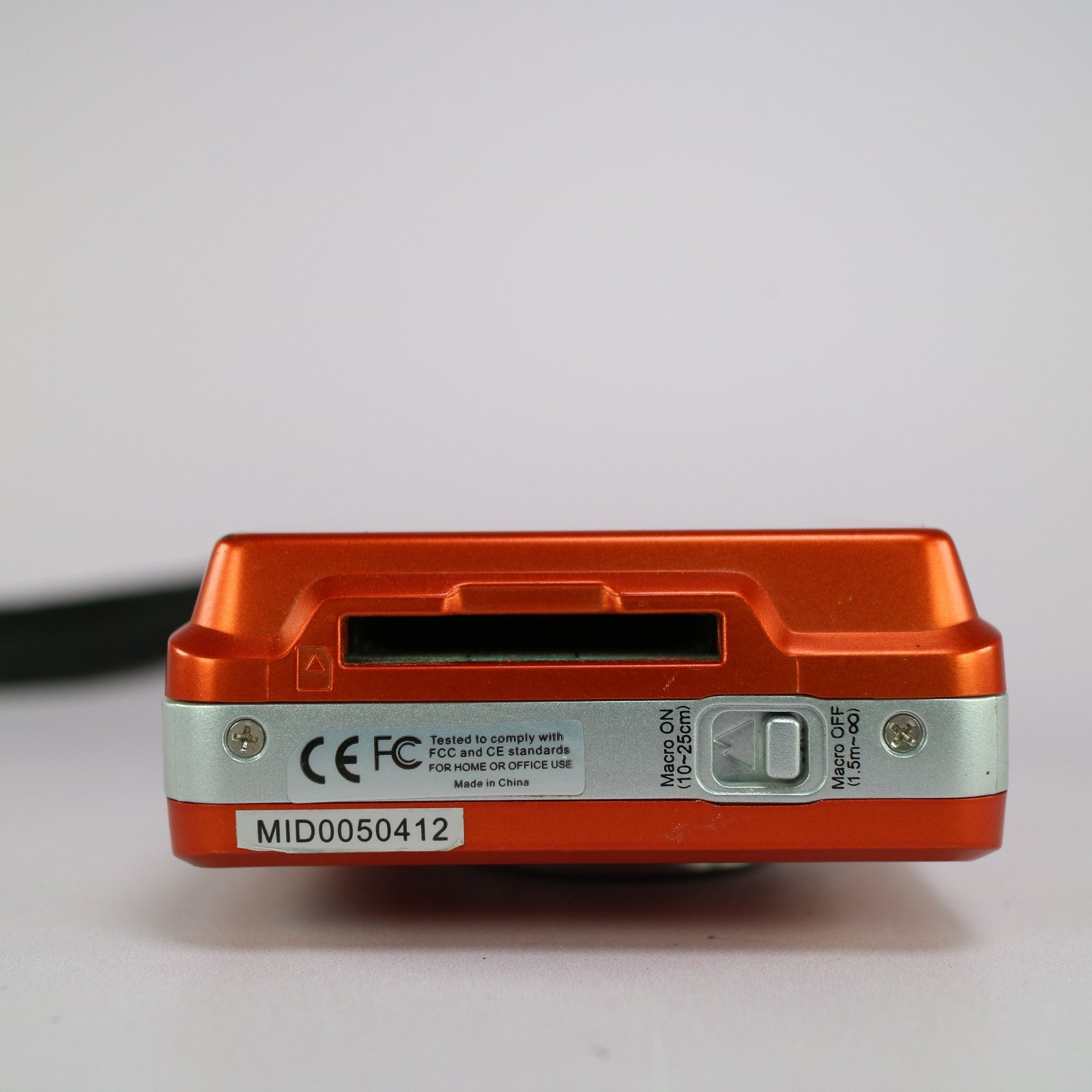 Vivitar Vivicam X035 10.1MP Compact Digital Camera Orange Tested