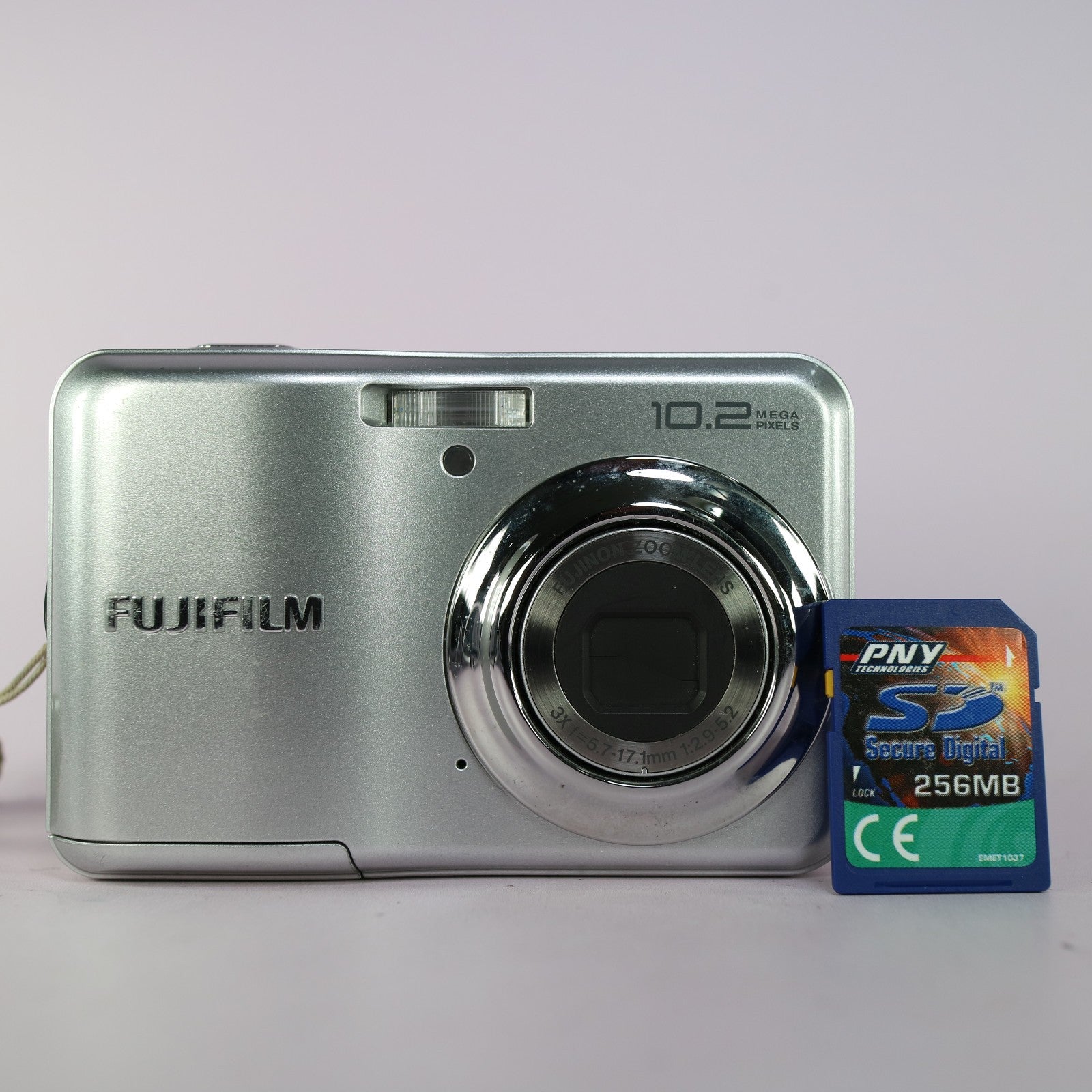 Fujifilm Digital Camera FinePix A160 10.2MP Silver Tested