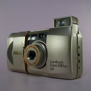 Nikon Lite Touch Zoom 120 ED 35mm Film Point And Shoot Camera Silver Tested