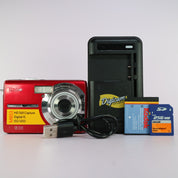 Kodak Digital Camera EasyShare M853 8.2MP Red Tested Full Working Set