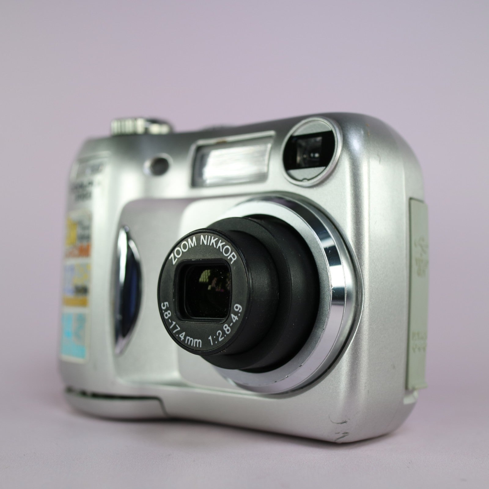 Nikon Digital Camera Coolpix 3100 3.2MP Silver Tested