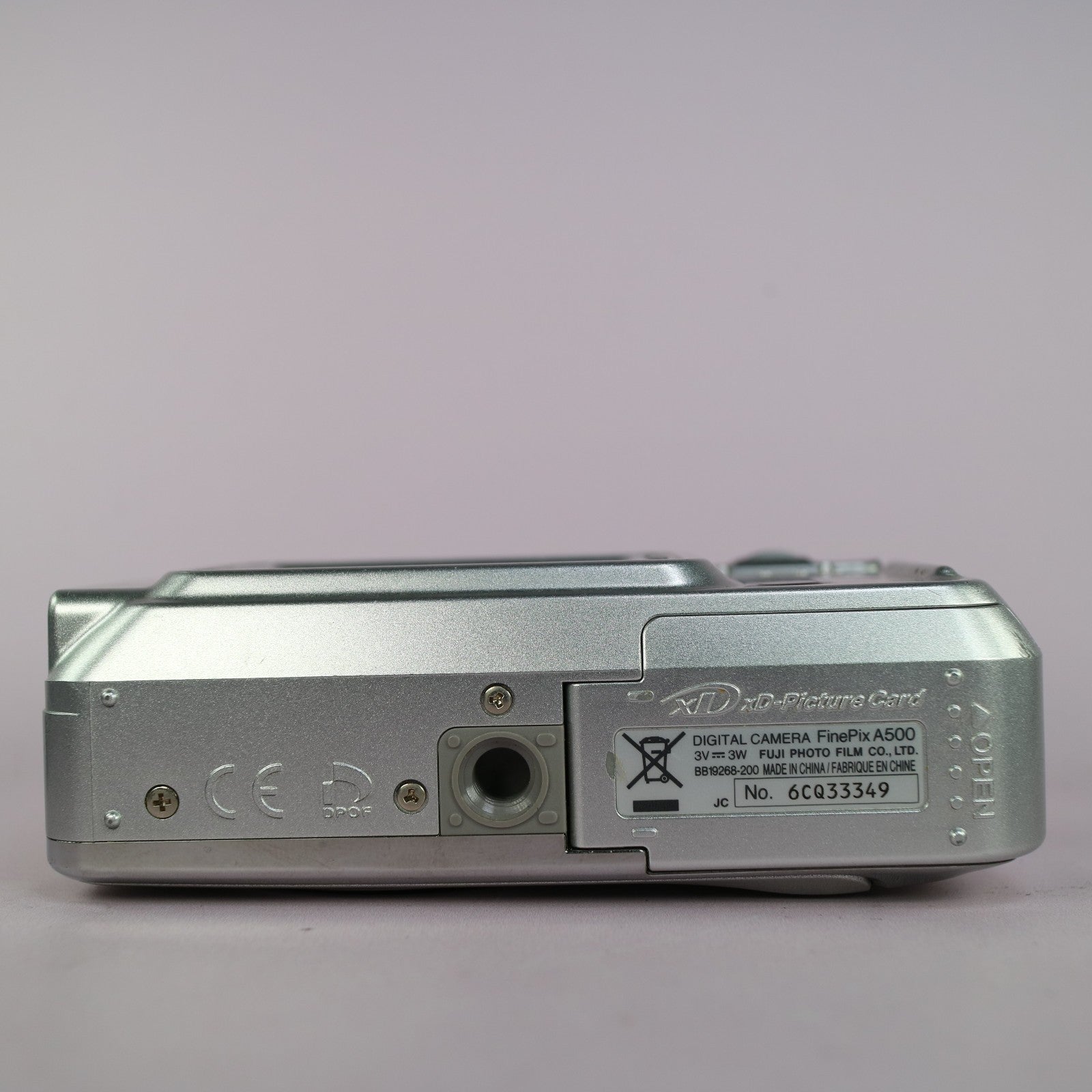 Fujifilm Digital Camera FinePix A500 5.1MP Silver Tested