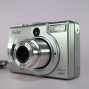 Vivitar Vivicam 3826 4.0MP Compact Digital Camera Silver Tested