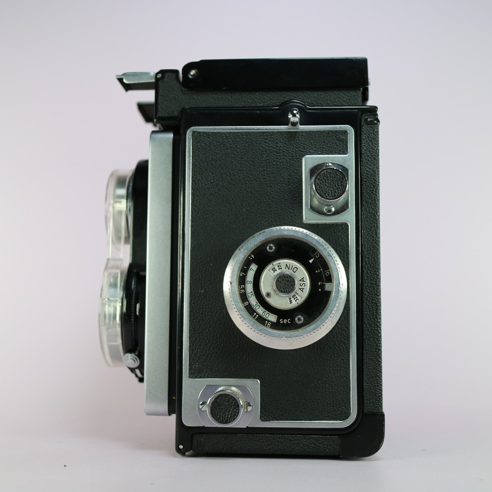 Zeiss Ikon Ikoflex 1C Medium Format Twin Lens Reflex TLR Camera Black Tested