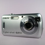 Sony Digital Camera Cybershot DSC-S600 6.0MP Silver Tested