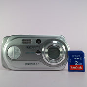Samsung Digimax A7 7.0MP Compact Digital Camera Silver Tested