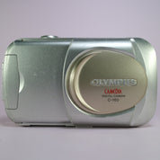 Olympus Camedia C-160 Zoom 2.0MP Compact Digital Camera Silver Tested