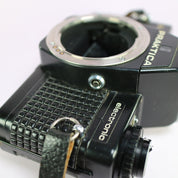 Praktica B100 Electronic 35mm Film SLR Camera Black Body Only Tested