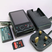 Casio Digital Camera Exilim EX-FH100 10.1MP Black Tested Full Working Set