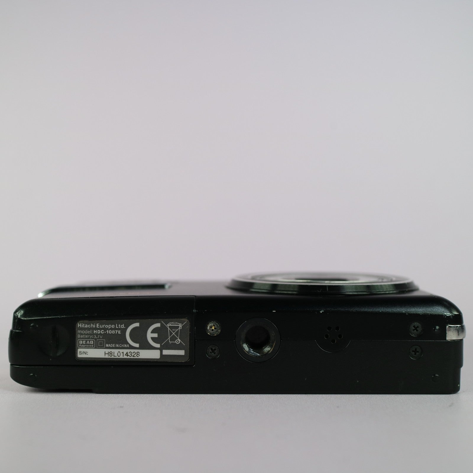 Hitachi Digital Camera HDC-1087E 10.0MP Black Tested Full Working Set
