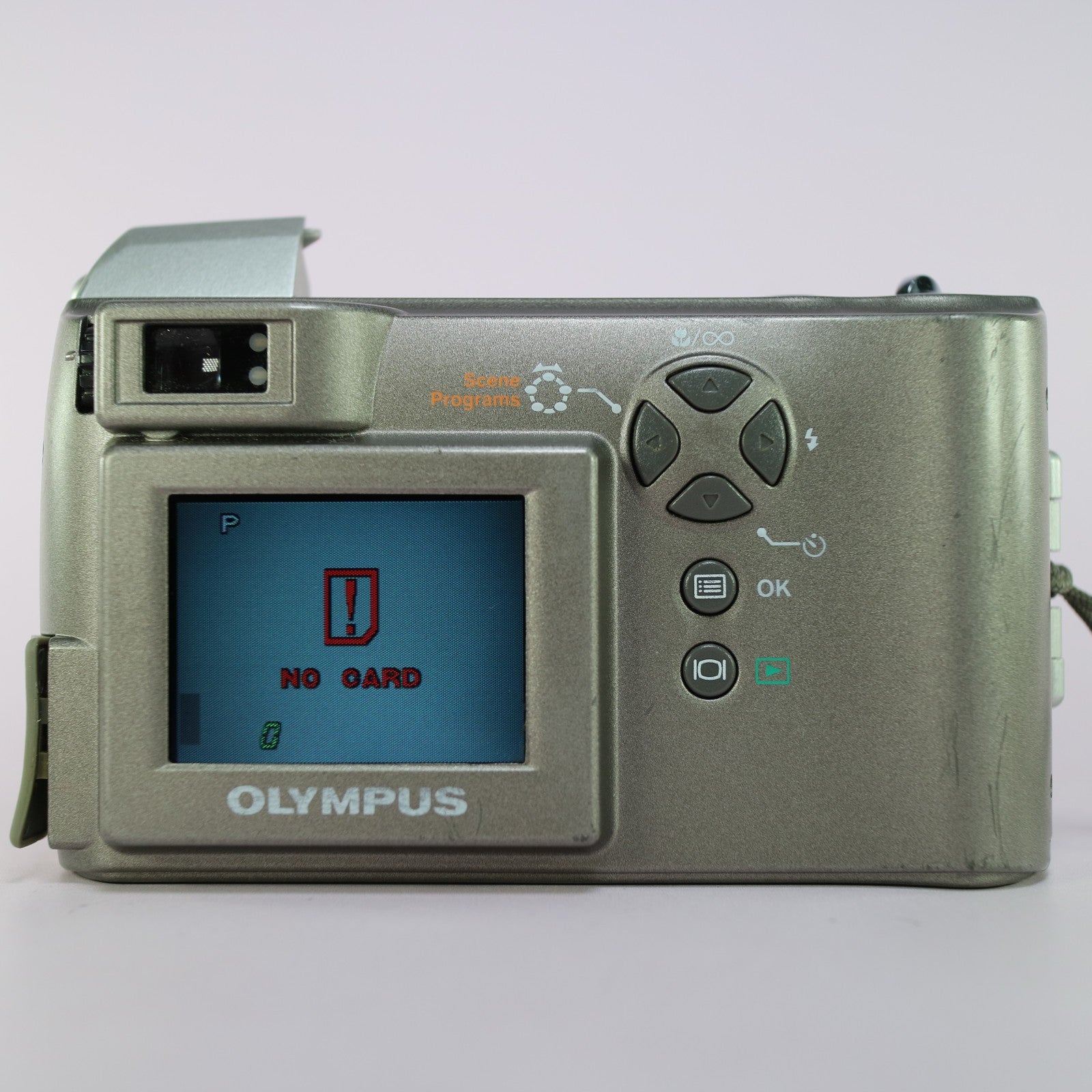 Olympus Digital Camera C-300 Zoom 3.0MP Silver Tested