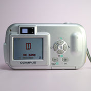 Olympus Digital Camera Camedia D-390 2.0MP Silver Tested