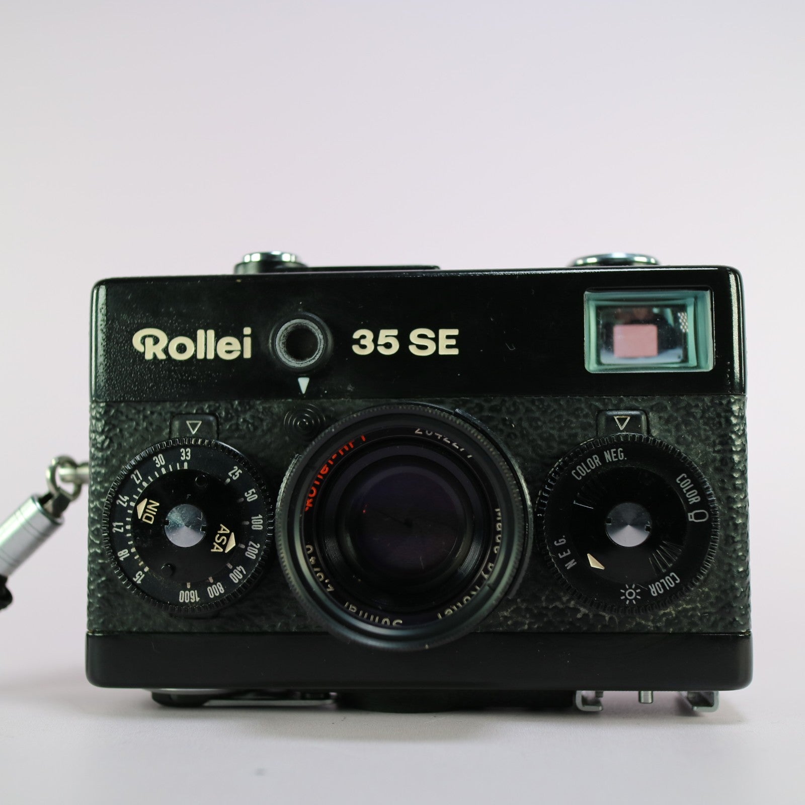 Rollei 35 SE 35mm Film Point and Shoot Camera Black Tested Mechanically Tested