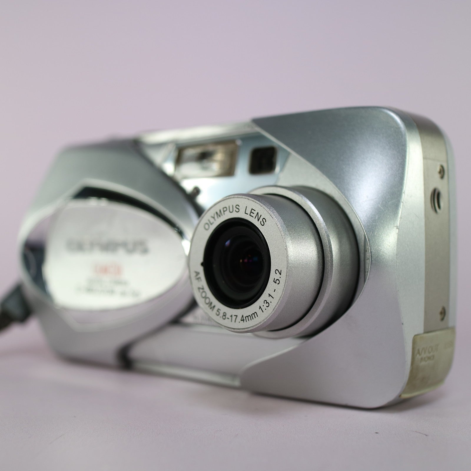 Olympus Digital Camera Camedia C-460 Zoom Del Sol 4.0MP Silver Tested
