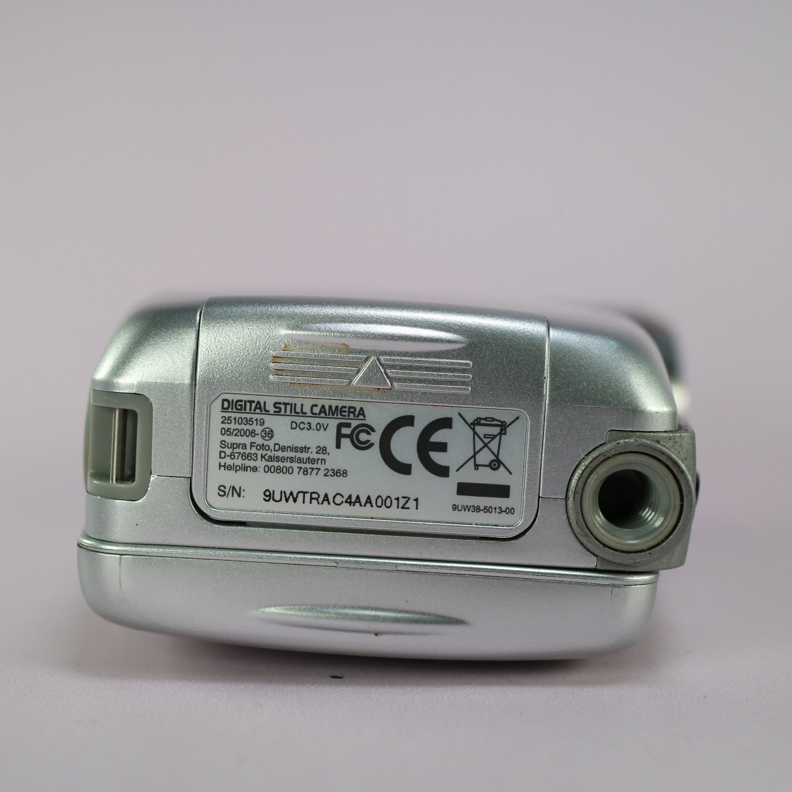 Traveler DV-5040 Handheld Compact Digital Video Recorder Silver Tested