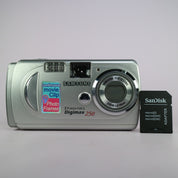 Samsung Digital Camera Digimax 250 2.1MP Silver Tested