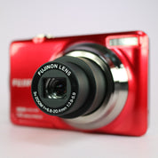 Fujifilm Digital Camera FinePix JV500 14.0MP Red Tested Full Working Set